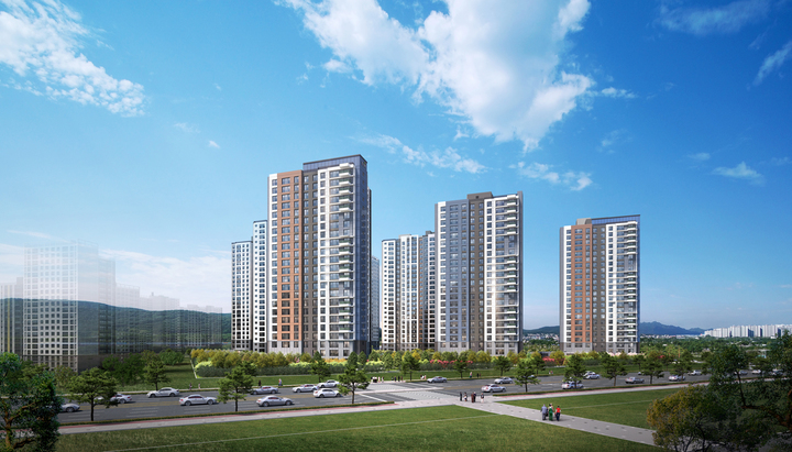 영종국제도시 제일풍경채 디오션 투시도(사진 제공=제일건설) *재판매 및 DB 금지