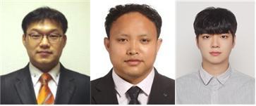 이승현(왼쪽부터) 교수, 이봄차 띵 박사, 차든찬 연구원. 사진 한양대 *재판매 및 DB 금지