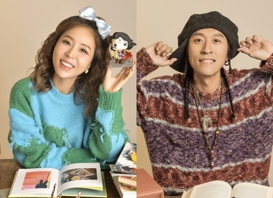 [서울=뉴시스] 신지, 빽가 (사진=제이지스타) photo@newsis.com *재판매 및 DB 금지