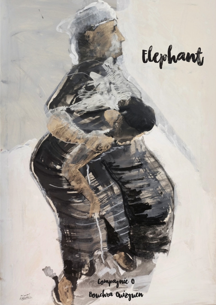 [서울=뉴시스]보슈라 위즈겐의 '엘리펀트'. (사진=Moulay Youssef Elkahfaï _ Compagnie O) 2022.10.18. photo@newsis.com *재판매 및 DB 금지