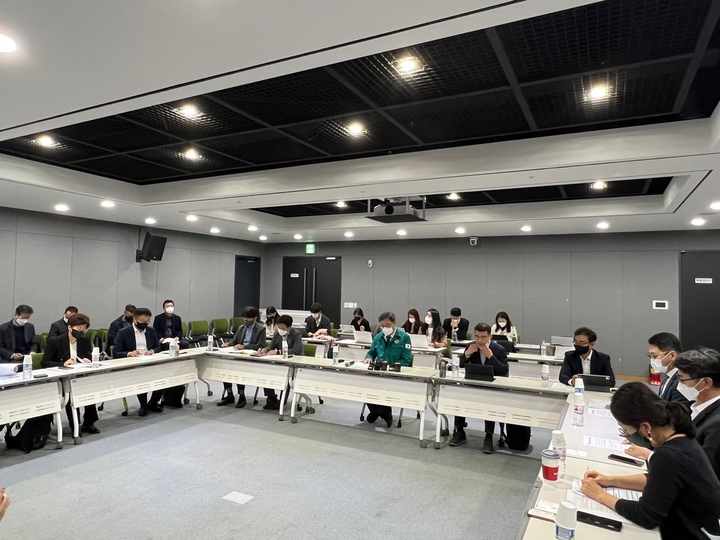 [서울=뉴시스] 과학기술정보통신부는 20일 '국내 데이터센터 사업자 긴급 점검회의'를 실시했다. (사진=심지혜 기자) 2022.10.20 *재판매 및 DB 금지