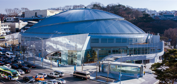 [서울=뉴시스]장충체육관.(사진=서울시 제공)