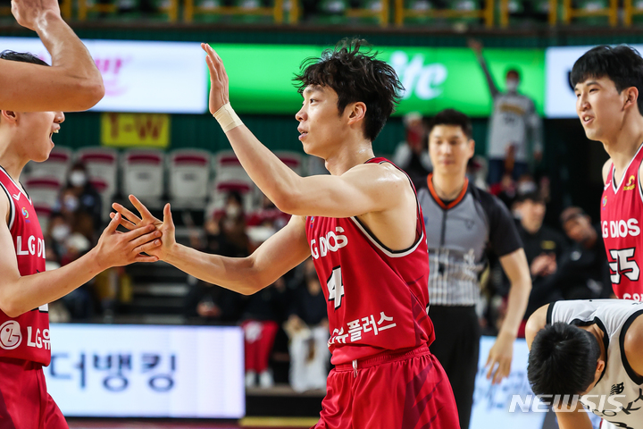 [서울=뉴시스]프로농구 LG 이재도. (사진=KBL 제공)