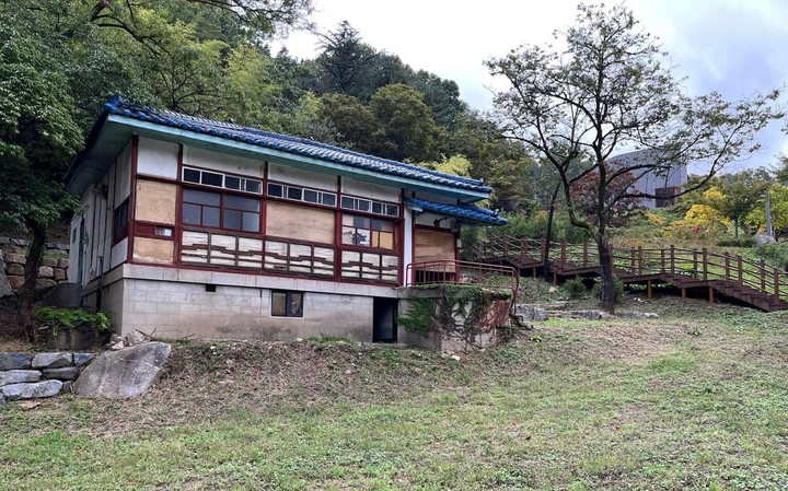 [대전=뉴시스]대전시가 문화재 등록을 예고한 보문산에 있는 1930년대 별장. (사진= 대전시 제공)&nbsp;&nbsp;&nbsp; *재판매 및 DB 금지