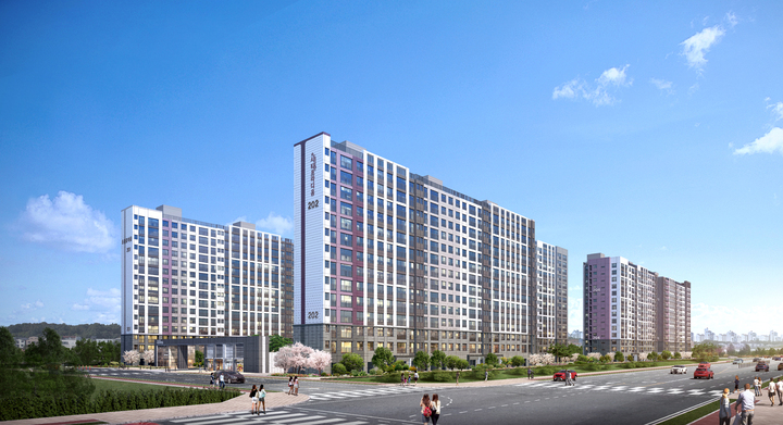 '파주운정 시티프라디움' 투시도 *재판매 및 DB 금지