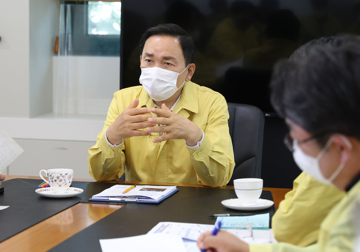 [서울=뉴시스] 이영환 기자 = 조성명 강남구청장 (사진=강남구청 제공) 2022.10.30. photo@newsis.com *재판매 및 DB 금지