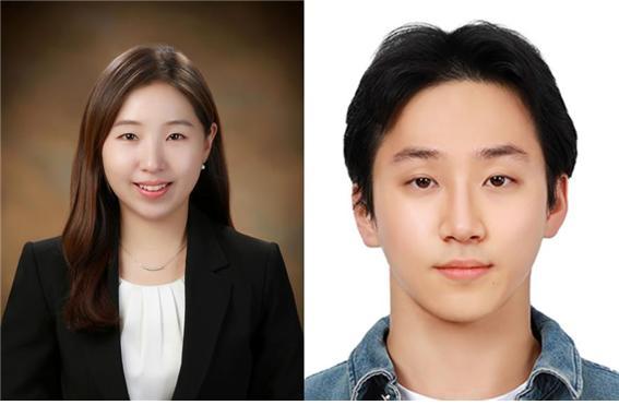 숭실대 권민혜(왼쪽) 교수, 이동수 석사과정생. 사진 숭실대 *재판매 및 DB 금지