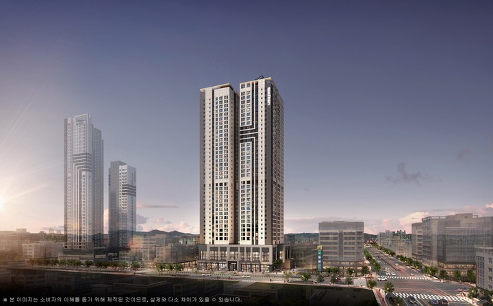 대전 에테르 스위첸 투시도(사진 제공=KCC건설) *재판매 및 DB 금지