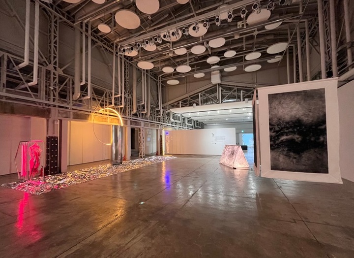 [부산=뉴시스] 부산문화재단 F1963 기획전시 '2022 레지던시 프로젝트' 전시장 전경. (사진=부산문화재단 제공) *재판매 및 DB 금지