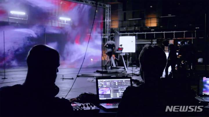 [서울=뉴시스] '더 밀' 버추얼 프로덕션 스튜디오. (사진=더 밀 제공) 2022.11.07. photo@newsis.com