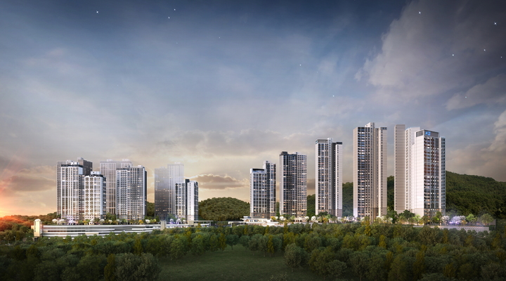 아산자이 그랜드파크 투시도 *재판매 및 DB 금지