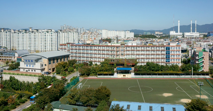 [광주=뉴시스] 명진고등학교 전경. (사진=뉴시스 DB). photo@newsis.com *재판매 및 DB 금지