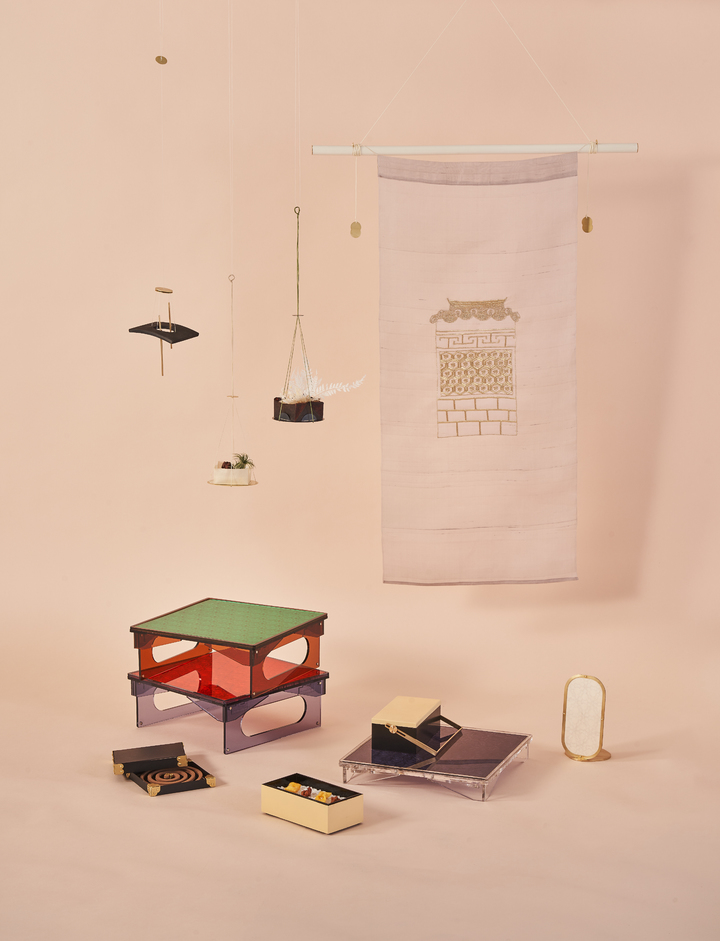 [서울=뉴시스] 문화재청 한국전통문화대학교 전통문화상품개발실에서 한옥을 주제로 개발한 올해 신규 제품 (사진=문화재청 제공) 2022.11.11. photo@newsis.com >&nbsp;&nbsp; *재판매 및 DB 금지