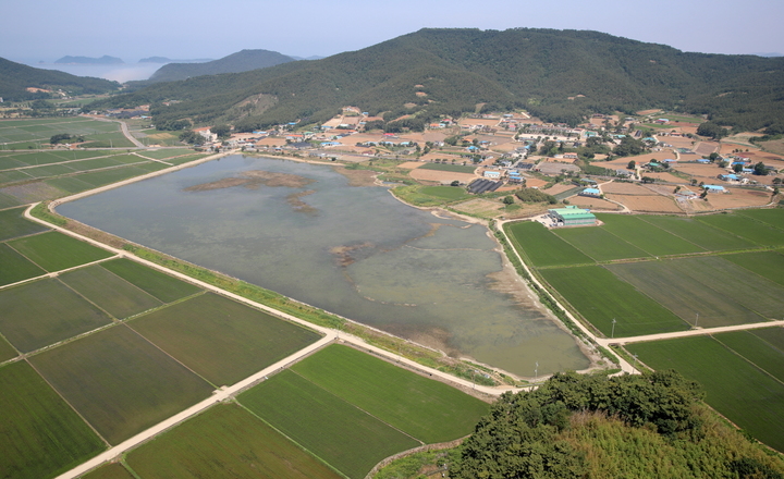 죽림 저수지 모습 *재판매 및 DB 금지