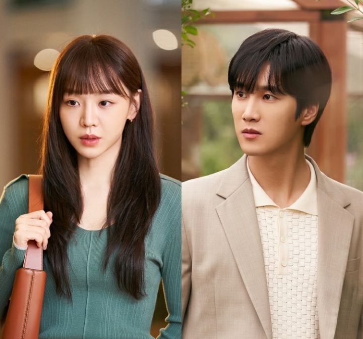 신혜선(왼쪽), 안보현