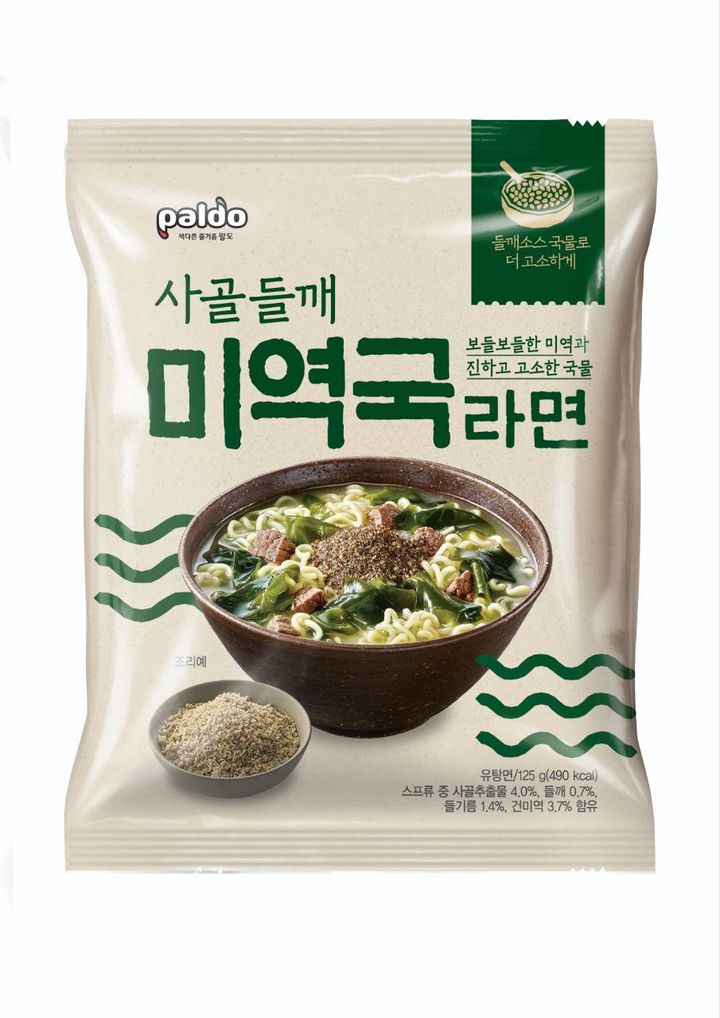 팔도 사골들깨미역국라면 상품 사진(사진=롯데마트 제공) *재판매 및 DB 금지