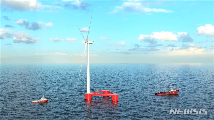 부유식 해상풍력, 울산경제자유구역 전략산업으로 '순항' 