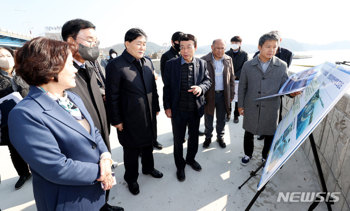 허식 인천시의회 의장, 옹진군 영흥도 현장점검