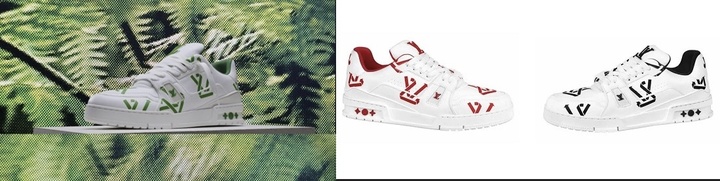 루이비통이 지난 7월 출시한 'LV 트레이너' (사진=루이비통) *재판매 및 DB 금지