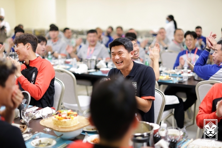 [서울=뉴시스]축구대표팀 수비수 김민재. (사진=대한축구협회 제공)