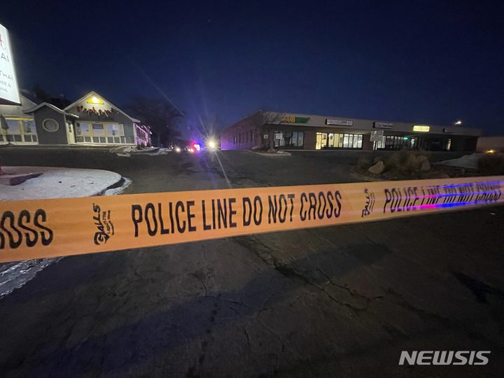 [AP/뉴시스] 폴리스라인. 사진은 기사 내용과 관련 없음. 