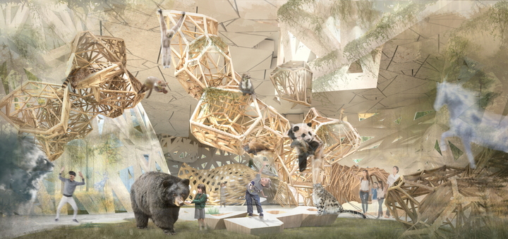 제 17회 차세대문화공간공모전에서 우수상을 수상한 호서대 이승주 학생팀의 'Breathing Veins'.(사진=호서대 제공) 2022.11.21. photo@newsis.com *재판매 및 DB 금지