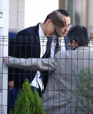 [서울=뉴시스] 6년 전 자택에서 아내의 목을 압박해 살해한 혐의를 받고 있는 박모(47)씨. (사진출처: 산케이 신문) 2022.11.21. *재판매 및 DB 금지