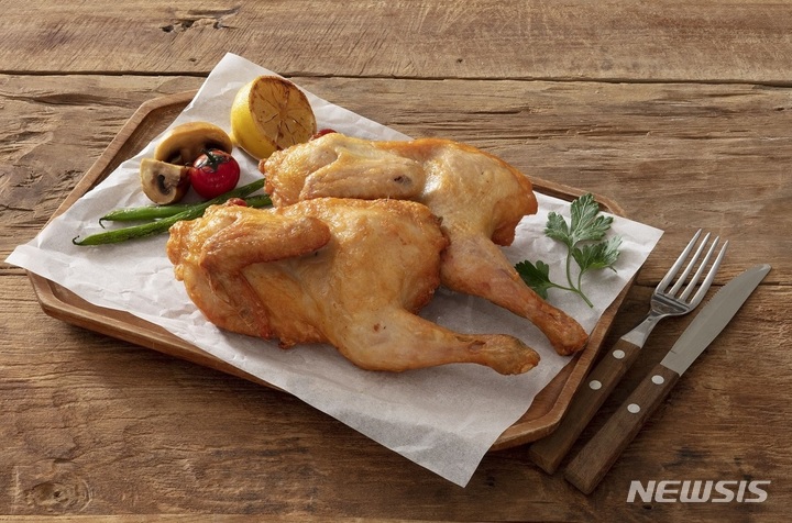CJ프레시웨이, 간편조리식 '그때 그 시절 옛날통닭' 출시 