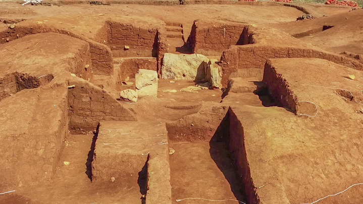 [서울=뉴시스] 함평 마산리 표산고분군 6호분 매장시설 전경 (사진=문화재청 제공) 2022.11.22. photo@newsis.com *재판매 및 DB 금지