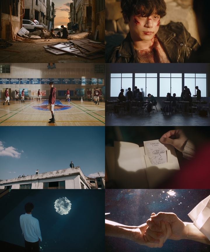 [서울=뉴시스] '언더 더 스킨' 뮤직비디오. 2022.11.22. (사진 = 하이브 레이블즈 재팬 제공) photo@newsis.com *재판매 및 DB 금지