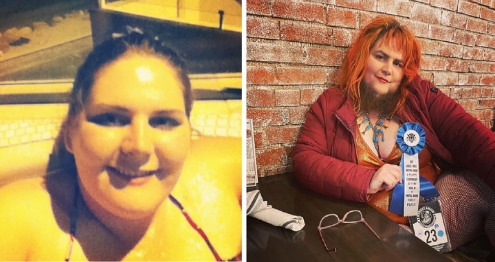 [서울=뉴시스] 영국 데일리스타 등은 21일(현지시간) 미국 라스베이거스에서 서커스 공연자로 활동하고 있는 '턱수염 여성' 다코타 쿡(30)에 대해 보도했다. (사진출처: 인스타그램 캡처) 2022.11.22. *재판매 및 DB 금지