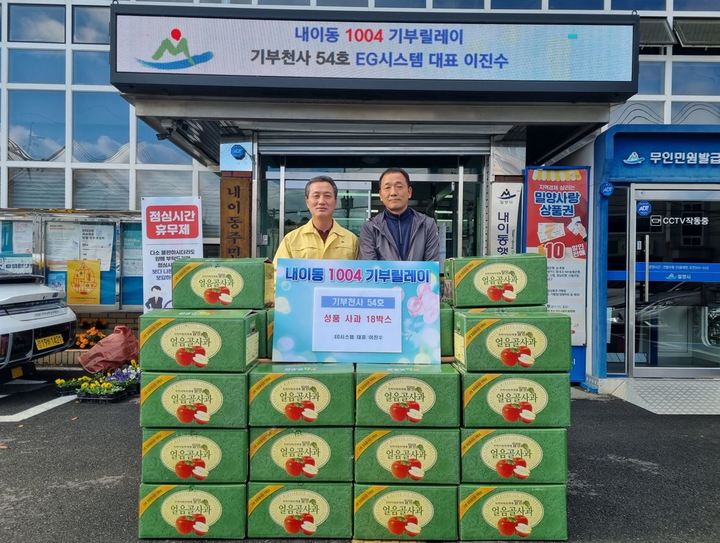 [밀양소식]대한한돈협회 지부, 한돈 포키햄 140박스 기탁 등