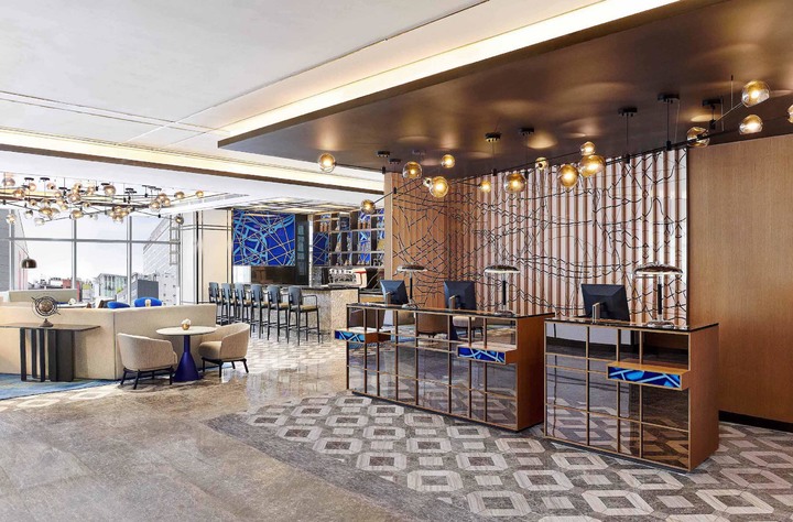 르메르디앙 서울 명동 4층 리셉션 *재판매 및 DB 금지