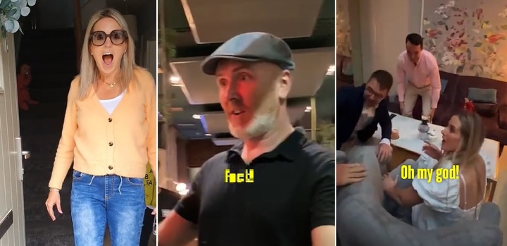 [서울=뉴시스] 브라이언이 공개한 영상에서, 그의 가족과 지인들은 모두 믿기지 않는다는 반응을 보였다 (사진출처: 틱톡 영상 캡처) 2022.11.24. *재판매 및 DB 금지