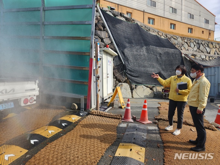 사천시 이상훈 부시장, AI 방역현장 점검·애로사항 청취