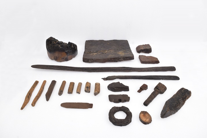 남원 아막산성 발굴터에서 출토된 유물들. *재판매 및 DB 금지