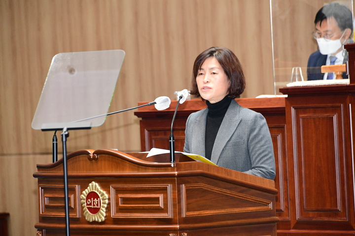 [광주뉴시스] 최지현 광주시의원. (사진=시의회 제공) photo@newsis.com *재판매 및 DB 금지