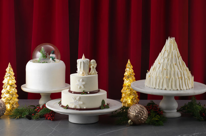 [서울=뉴시스]인터컨티넨탈 파르나스 페스티브 케이크.(사진출처: 인터컨티넨탈 파르나스 제공) 2022.112.29.