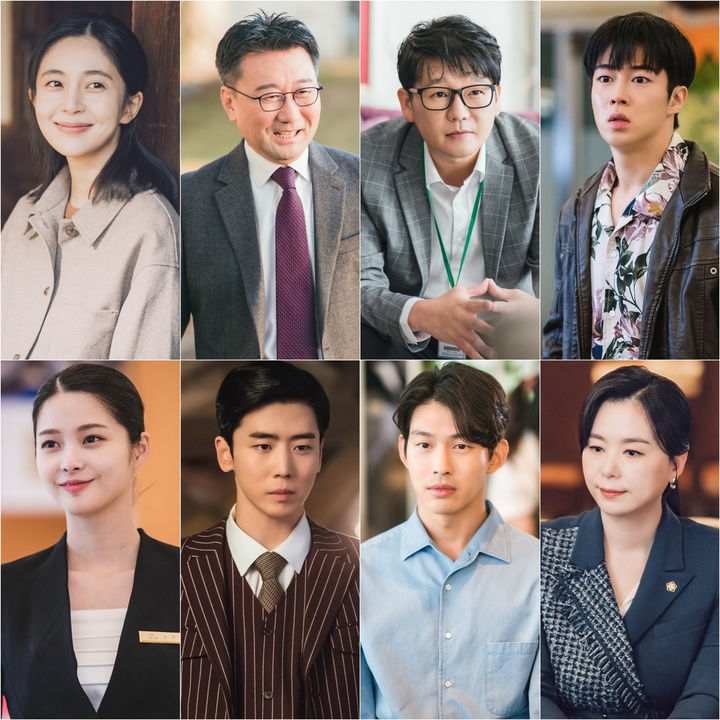 [서울=뉴시스] (사진 상단 시계방향부터) 백진희·최정우·김강현·다원·장혜진·최정원·정의제·박지원. 2022.12.01. (사진=빅토리콘텐츠 제공) photo@newsis.com *재판매 및 DB 금지 *재판매 및 DB 금지