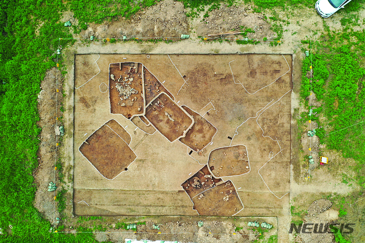 [서울=뉴시스] 담양 응용리와 태목리 유적 발굴 현장 사진 (사진=문화재청 제공) 2022.12.02. photo@newsis.com