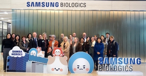 삼성바이오로직스를 방문한 호주 대표단 (사진=한국바이오협회 제공) *재판매 및 DB 금지