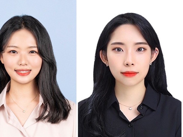 왼쪽부터 김혜지 안도연씨 *재판매 및 DB 금지