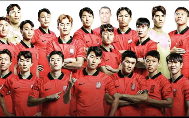 [서울=뉴시스] 포르투갈의 크리스티아누 호날두를 조롱하는 밈. (사진 = 트위터 캡처) *재판매 및 DB 금지