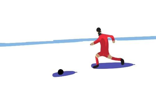 2022 카타르월드컵 조별리그 H조 3차전에서 한국의 16강 진출을 결정짓는 역전 결승골을 이끌어낸 캡틴 손흥민의 70m 폭풍 드리블이 애니메이션으로 등장했다. 출처: 인스타그램 *재판매 및 DB 금지