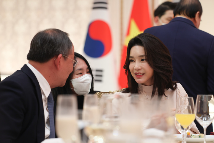 [서울=뉴시스] 김건희 여사 모습 (사진 = 뉴시스 DB) 2025.07.18. photo@newsis.com *재판매 및 DB 금지