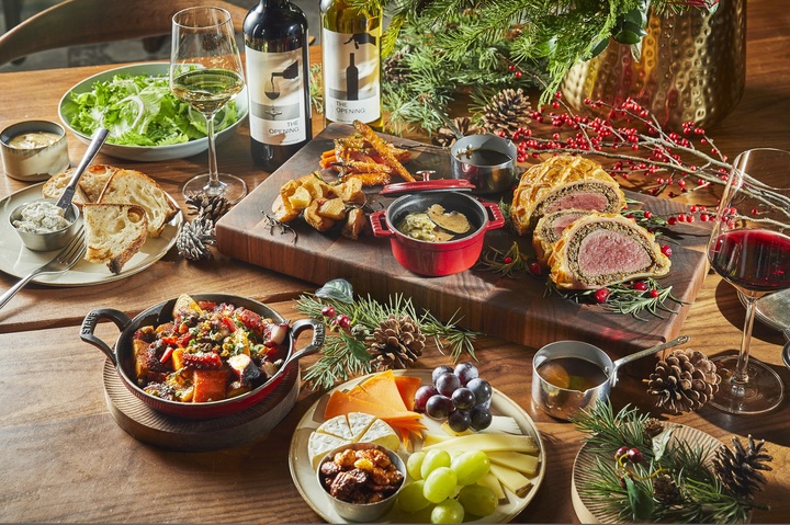 [서울=뉴시스]해비치 호텔 비프 웰링턴 세트. (사진출처: 해비치 호텔 제공) 2022.12.07.