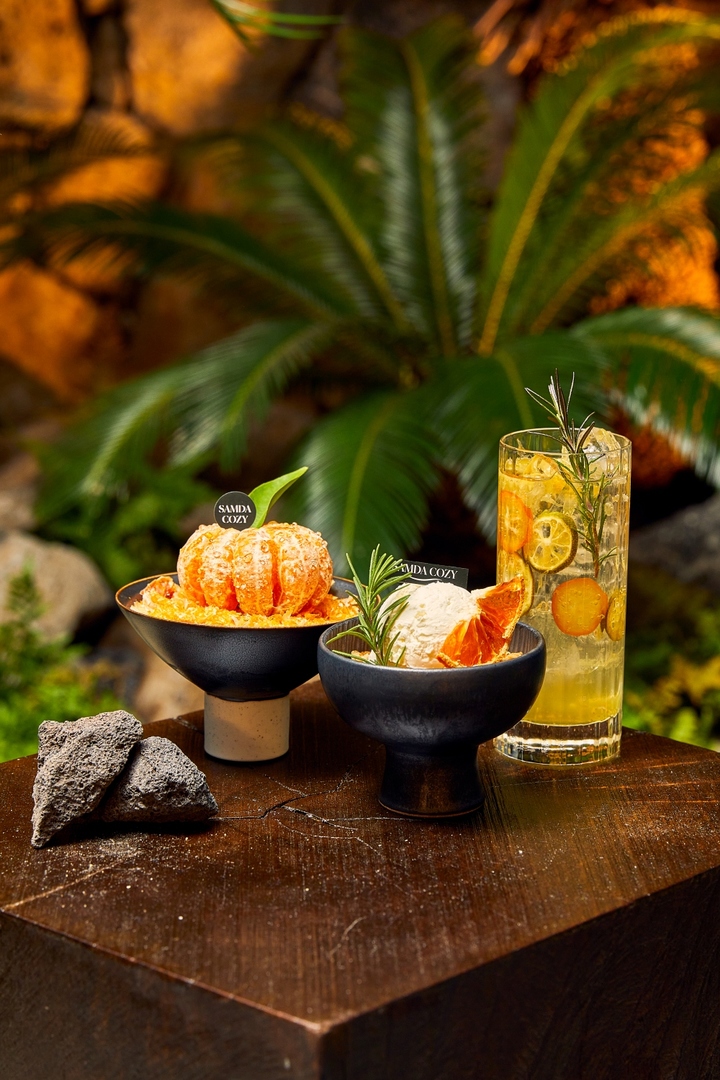 [서울=뉴시스] 제주삼다수 플래그십 스토어 삼다코지 메뉴. (사진출처: 광동제약 제공) 2022.12.08.