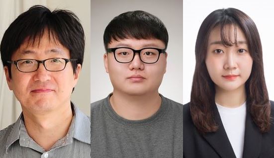 (왼쪽부터) 중앙대 약학대학 박현호 교수, 김기업 박사과정생, 이소연 박사과정생. 사진 중앙대 *재판매 및 DB 금지