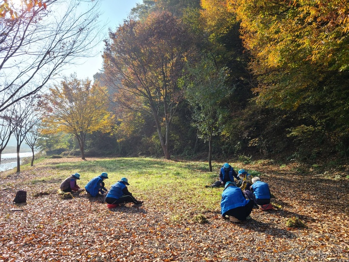 [고성(경남)=뉴시스] 신정철 기자= 이상근 경남 고성군수는 "내년에 정부에서 노인일자리 중 공공형 사업이 축소되지만 자체 예산 7875만 원을 확보해 노인일자리사업 및 사회활동 지원사업을 현재 수준으로 유지키로 했다"고 10일 밝혔다.사진은 노인일자리 '우리마을 지킴이' 작업모습.(사진=고성군 제공).2022.12.10. photo@newsis.com *재판매 및 DB 금지