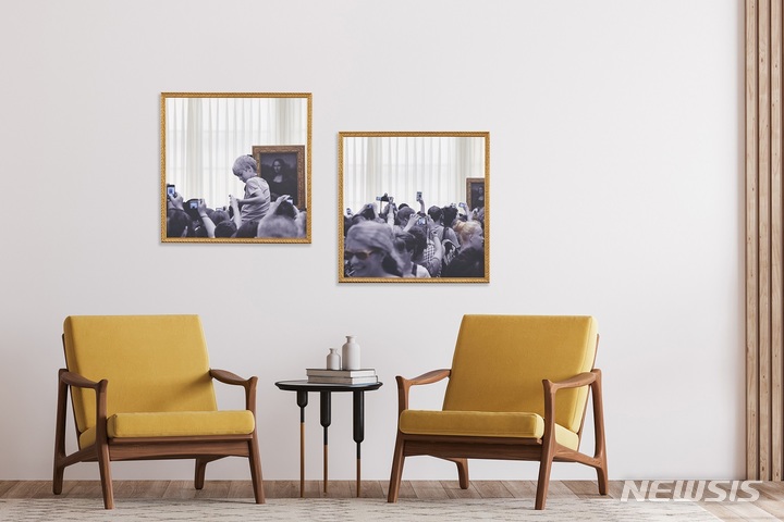 [서울=뉴시스] 신세계까사 굳 아트 컬렉션 '아트 거울 김홍식 2종'. (사진=신세계까사 제공) 2022.12.11. photo@newsis.com